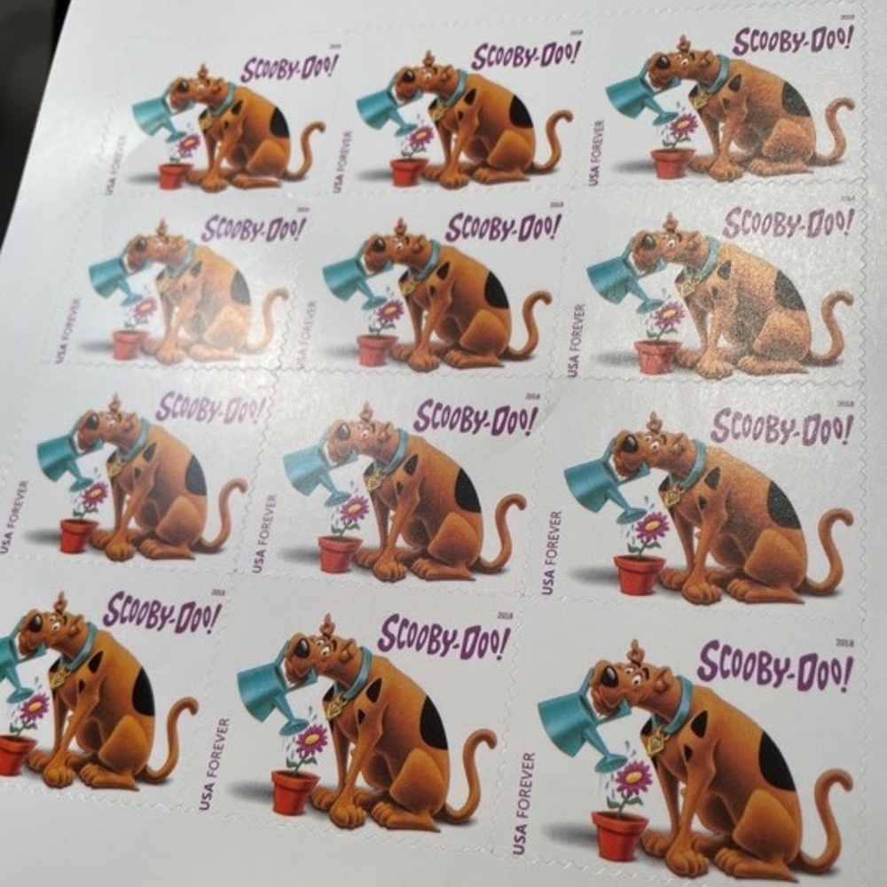 Scooby Doo stamp collection of 12 # 205372798458 - Picture 2 of 4